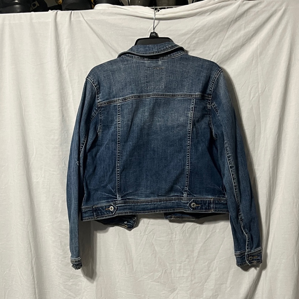 Mossimo Supply Co. Women's Indigo Denim Jacket - Picture 6 of 7